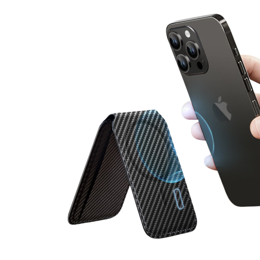 MagSafe対応 iPhone用 磁気カードケース(Find My対応・紛失防止)