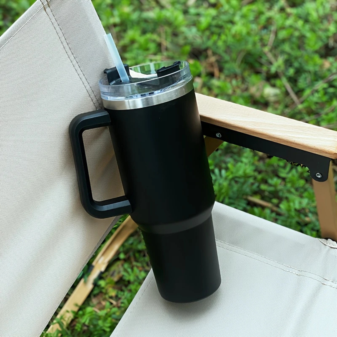 ThermaGo Cup™|大容量ハンドル付きサーモカップ(1200ml・保冷保温対応)