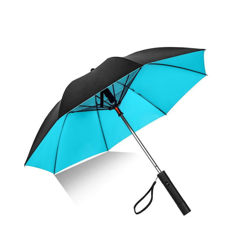 MistFan Umbrella™|電動ファン付き折りたたみ傘(涼感・紫外線対策)