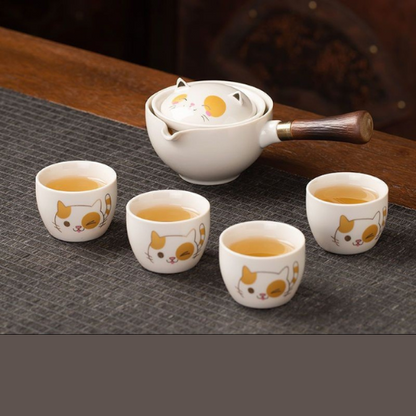 SereniTeapot™｜携帯用功夫茶器セット＋カップ