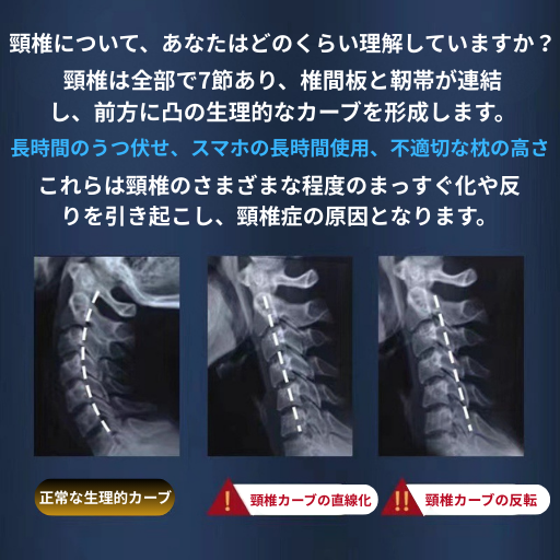 NeckAlign Pro™｜首・肩・背中サポート EVAマッサージピロー