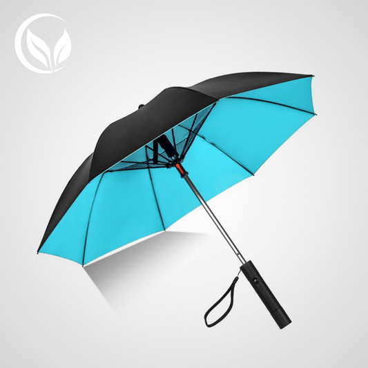 MistFan Umbrella™｜電動ファン付き折りたたみ傘（涼感・紫外線対策）