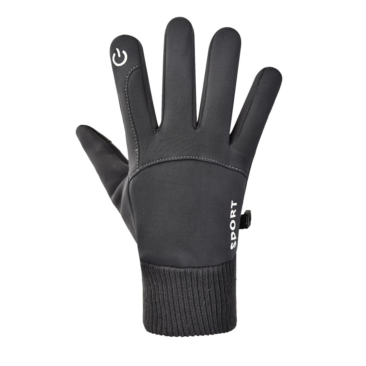 男性用 冬用タッチスクリーン防風ライディング手袋