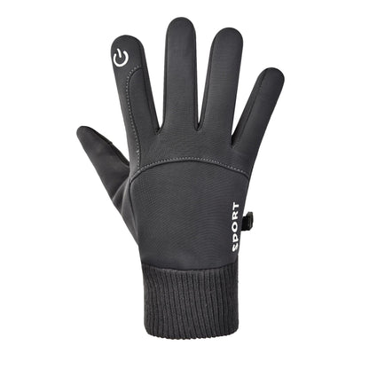 男性用 冬用タッチスクリーン防風ライディング手袋