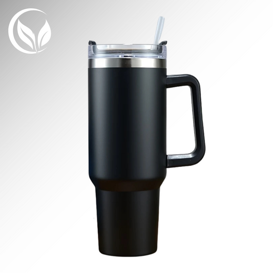ThermaGo Cup™｜大容量ハンドル付きサーモカップ（1200ml・保冷保温対応）